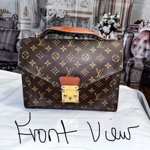 Authentic Louis Vuitton Monceau 28
